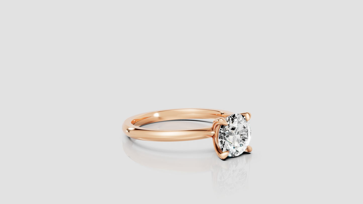 1CT DEF VS IGI SOLITAIRE RING
