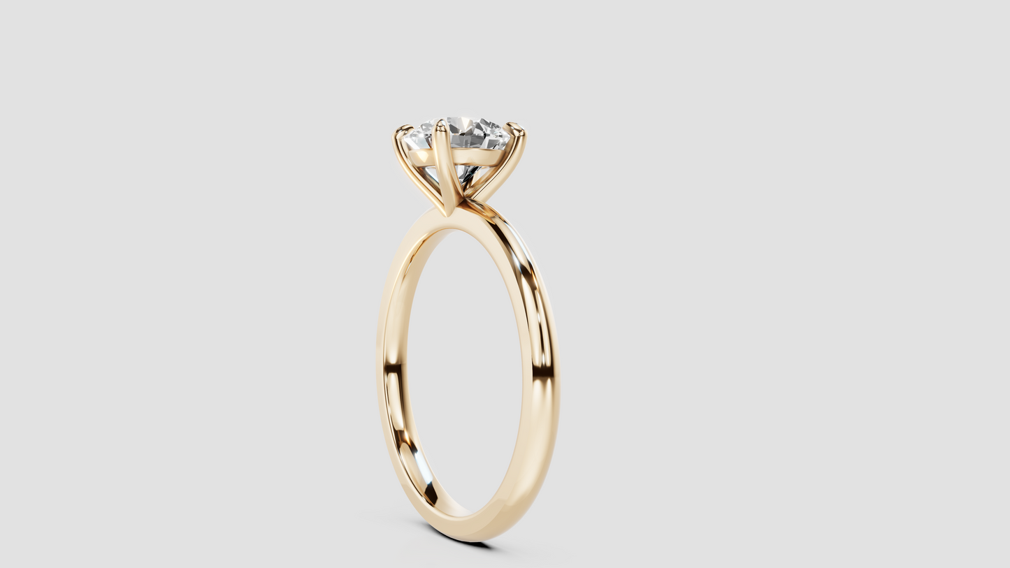 1CT DEF VS IGI SOLITAIRE RING